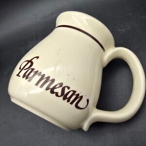 McCoy Pottery Pasta Corner Parmesean Cheese Shaker Vintage USA Ceramic